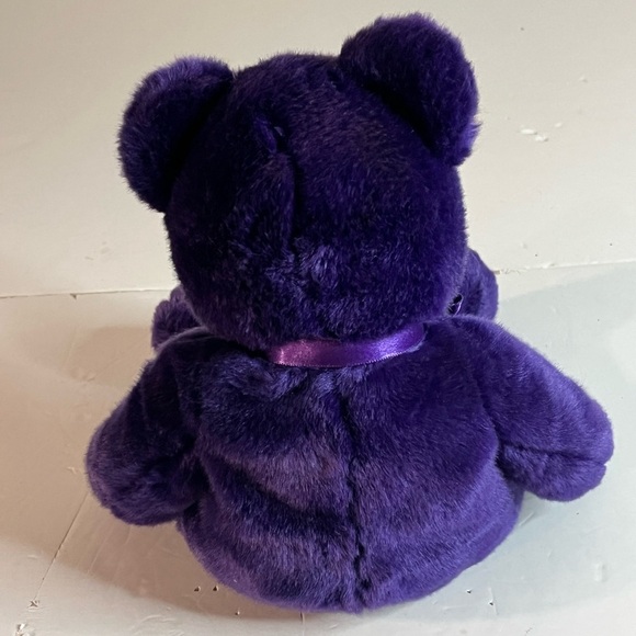 Ty Beanie Buddies Princess Diana Bear - Purple Plush Memorial Edition - Picture 8 of 16